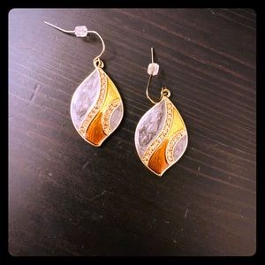 Teardrop earrings